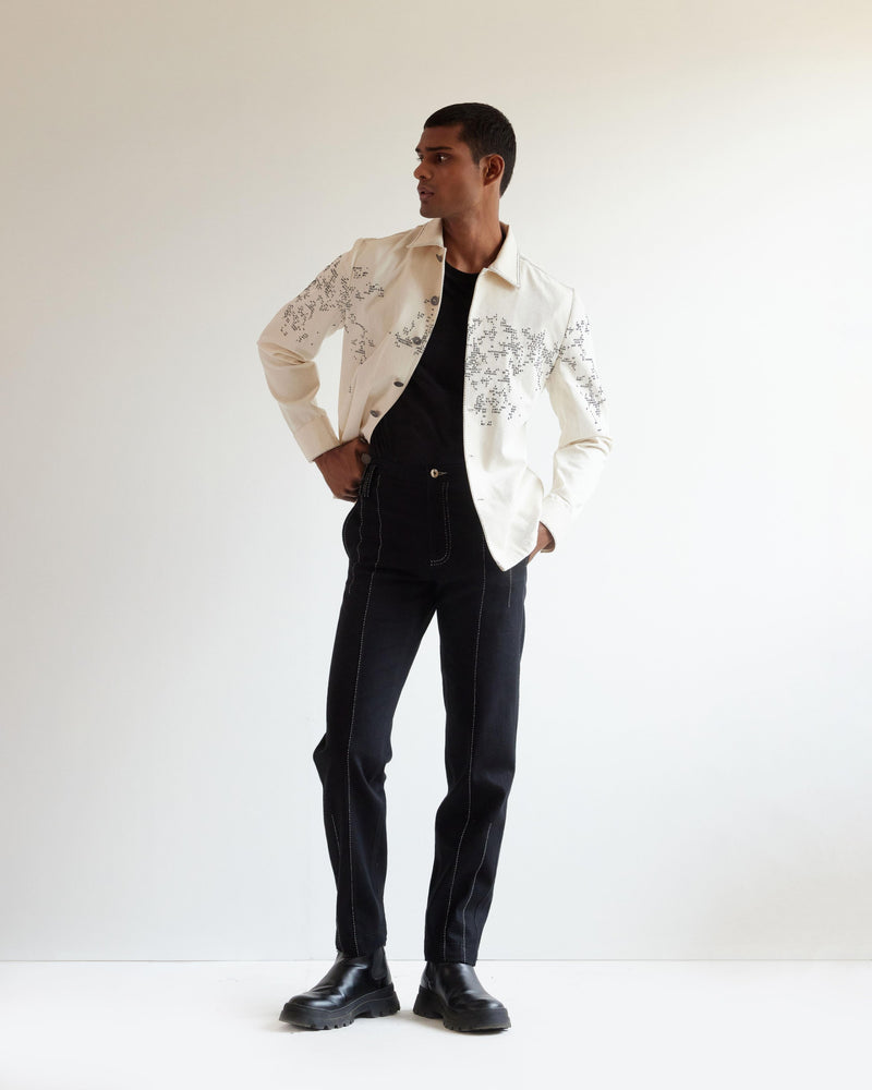 Map Denim Map Denim Jacket – countrymade.in