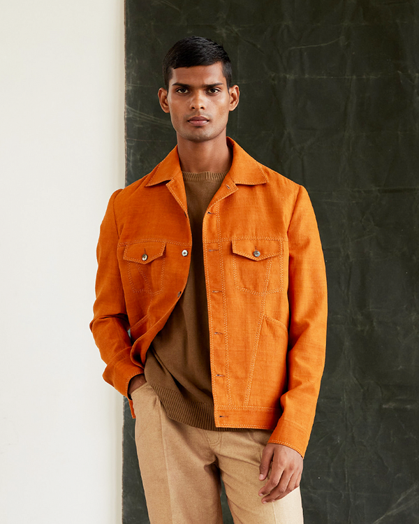 Matka Silk Trucker Jacket