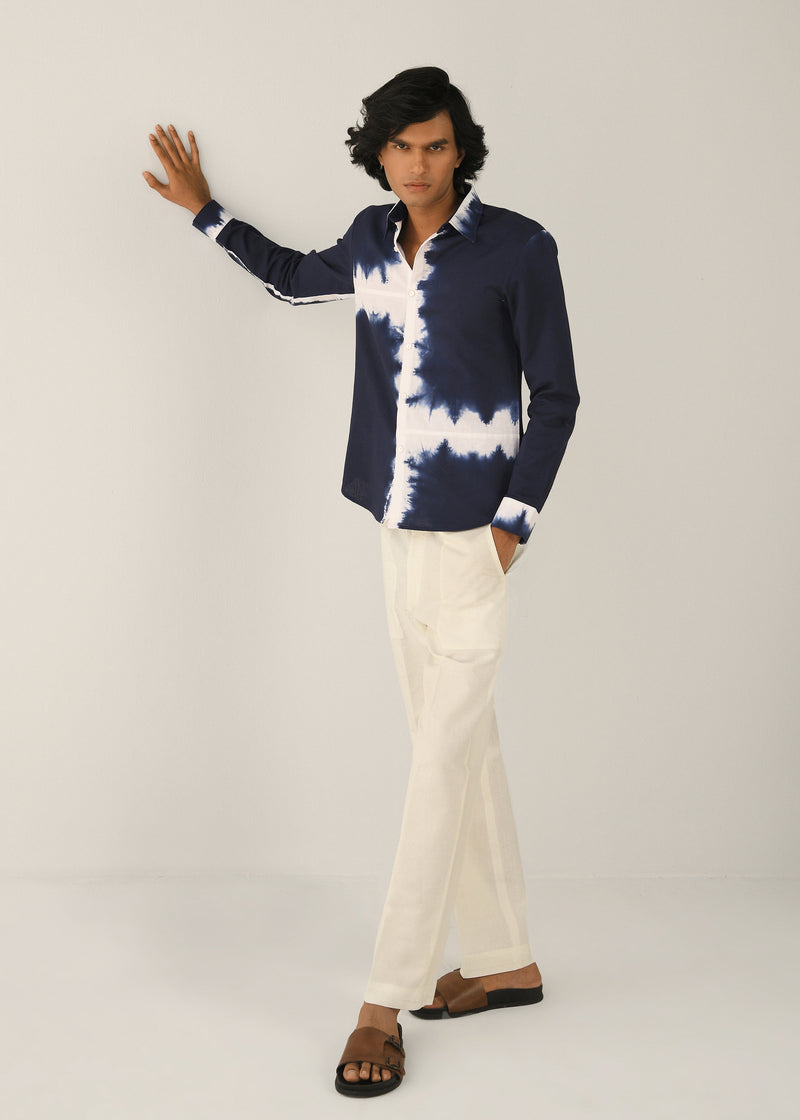 Hand-Dyed Block Shirt
