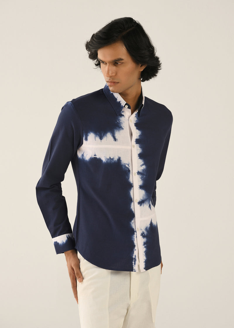 Hand-Dyed Block Shirt