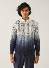 Fuselage Print Ombre Shirt