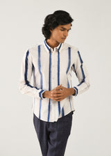 Tie Dye Stripes Shirt