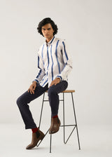 Tie Dye Stripes Shirt