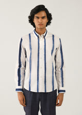 Tie Dye Stripes Shirt