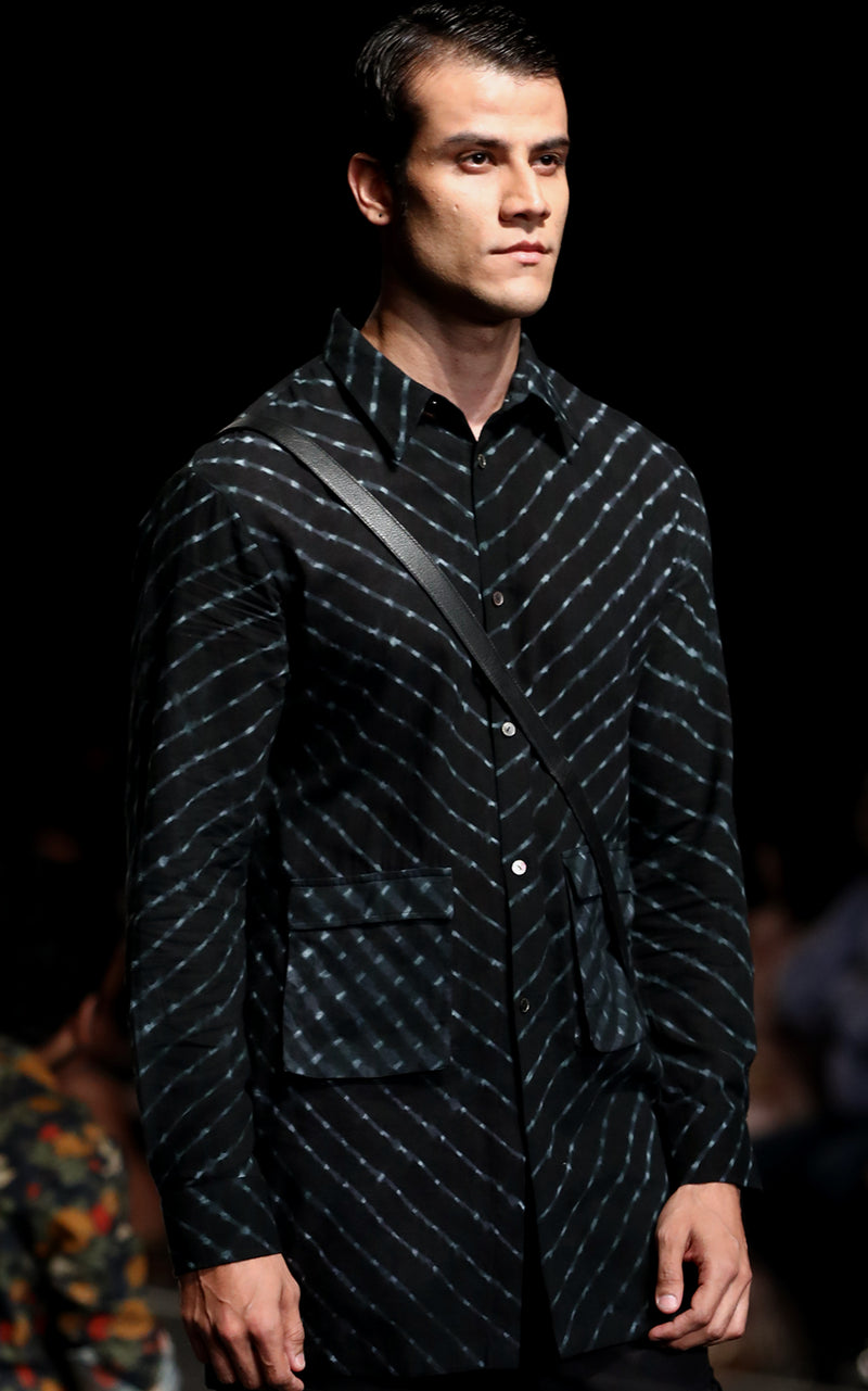 Leheriya Pocket Kurta