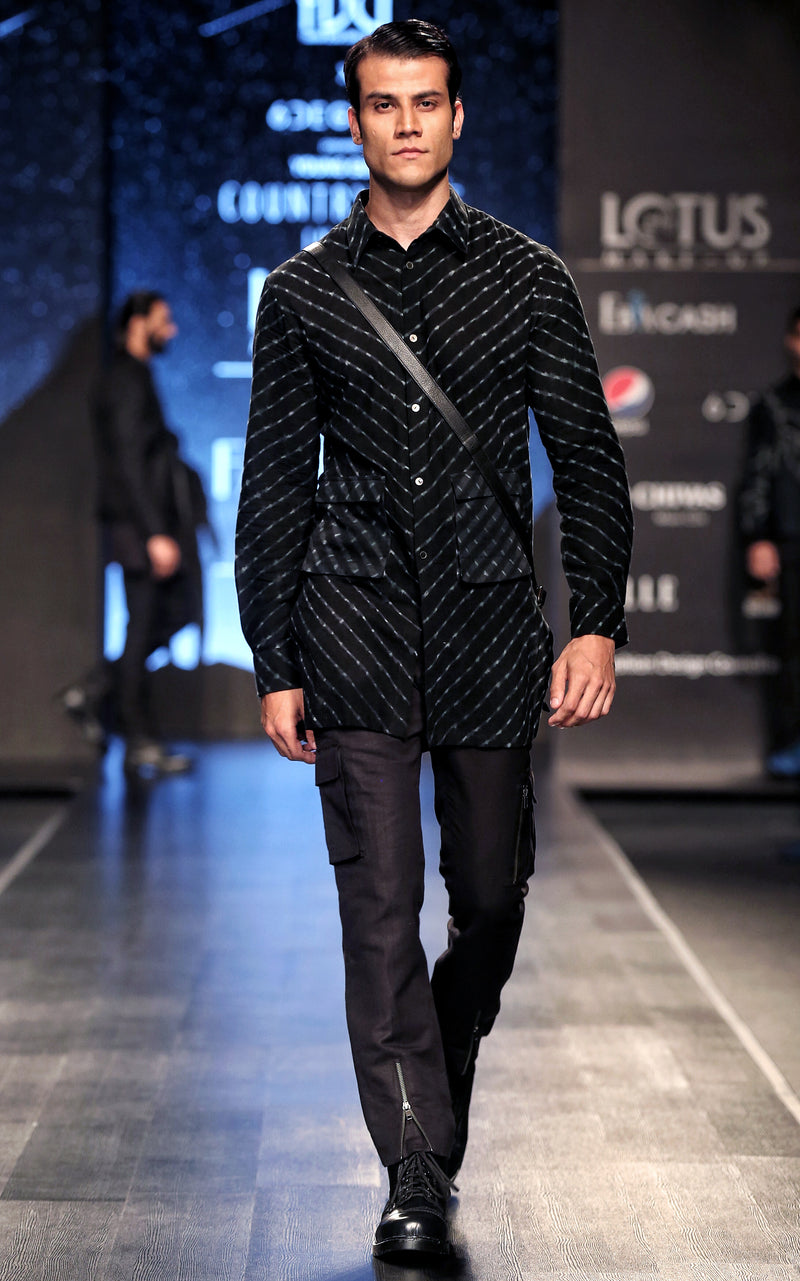 Leheriya Pocket Kurta