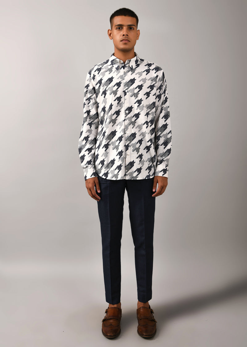 Star Houndstooth Shirt
