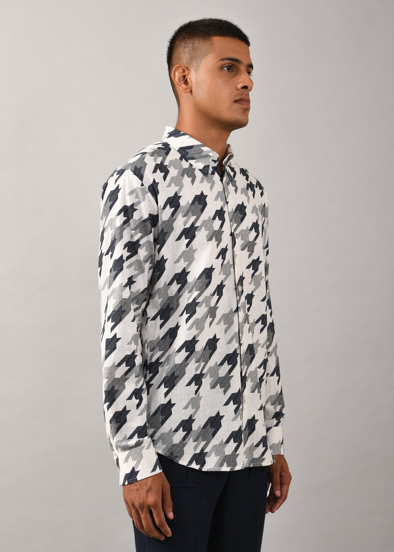 Star Houndstooth Shirt