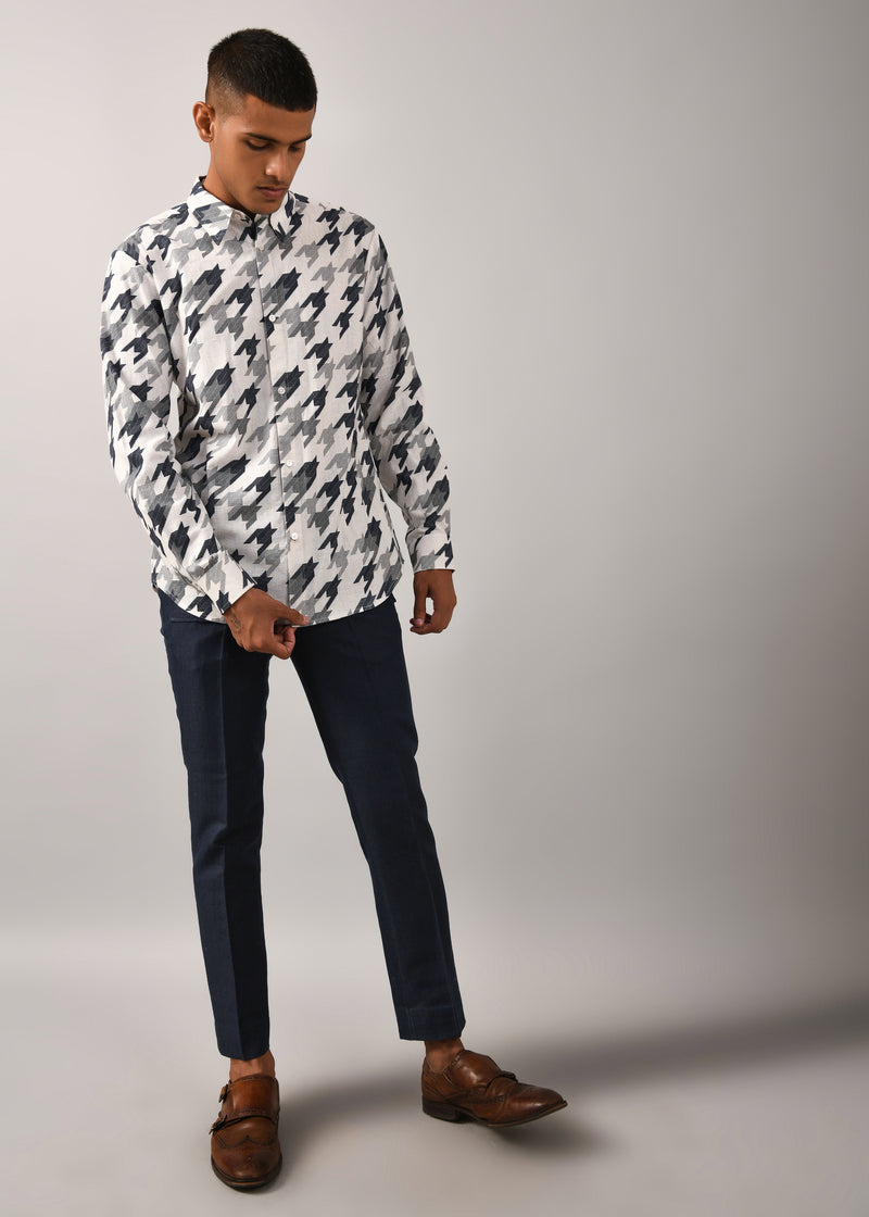 Star Houndstooth Shirt