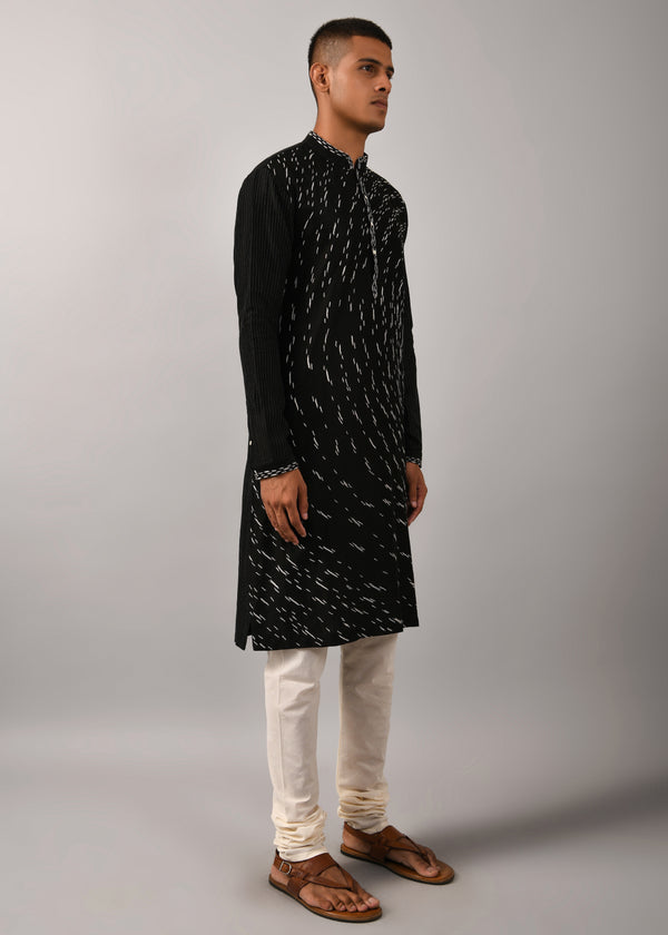 Shooting Star Embroidered Kurta Set