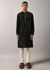 Shooting Star Embroidered Kurta Set
