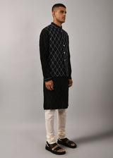 Diamond Embroidered Bundi