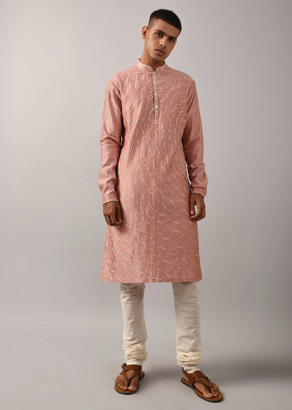 Shooting Star Embroidered Kurta Set