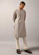 Contrail Hand Embroidered Kurta Set