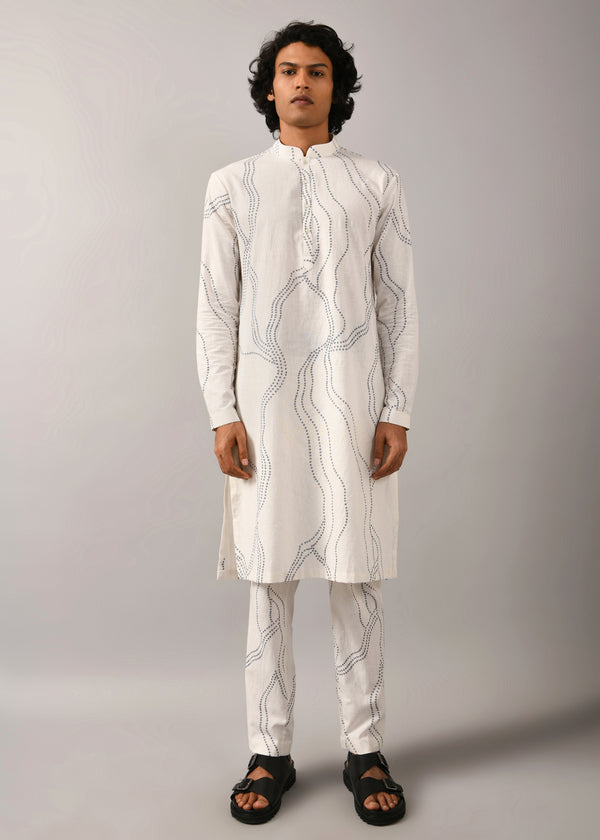 Constellation Lounge Printed Kurta Set