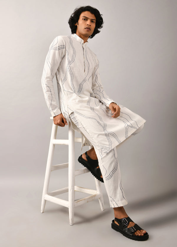 Constellation Lounge Printed Kurta Set