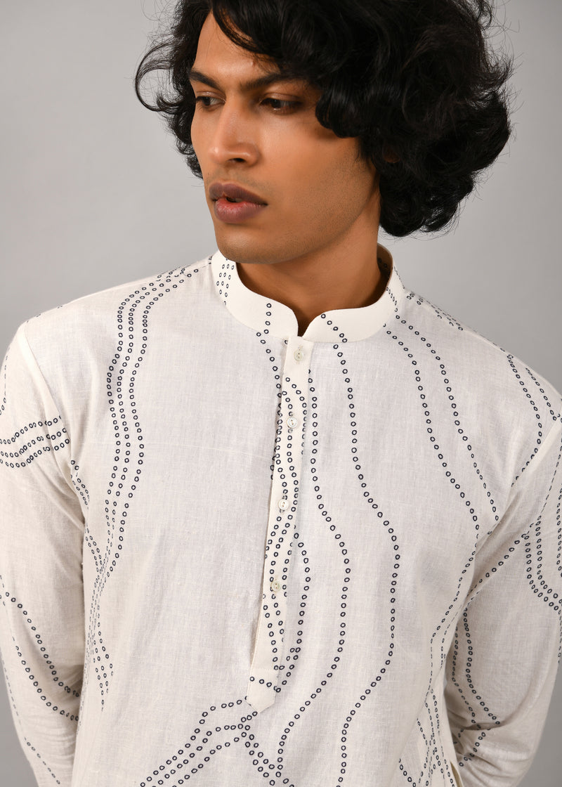 Constellation Lounge Printed Kurta Set