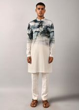 Camouflaged Clouds Kurta