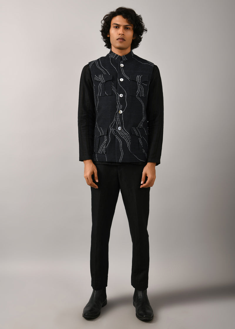 Constellation Safari Printed Bundi