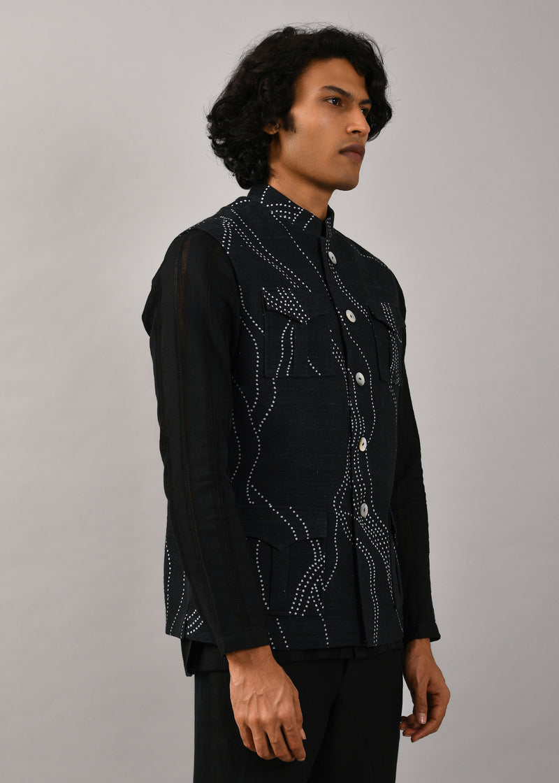 Constellation Safari Printed Bundi