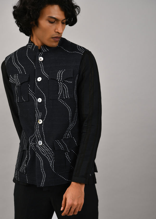 Constellation Safari Printed Bundi