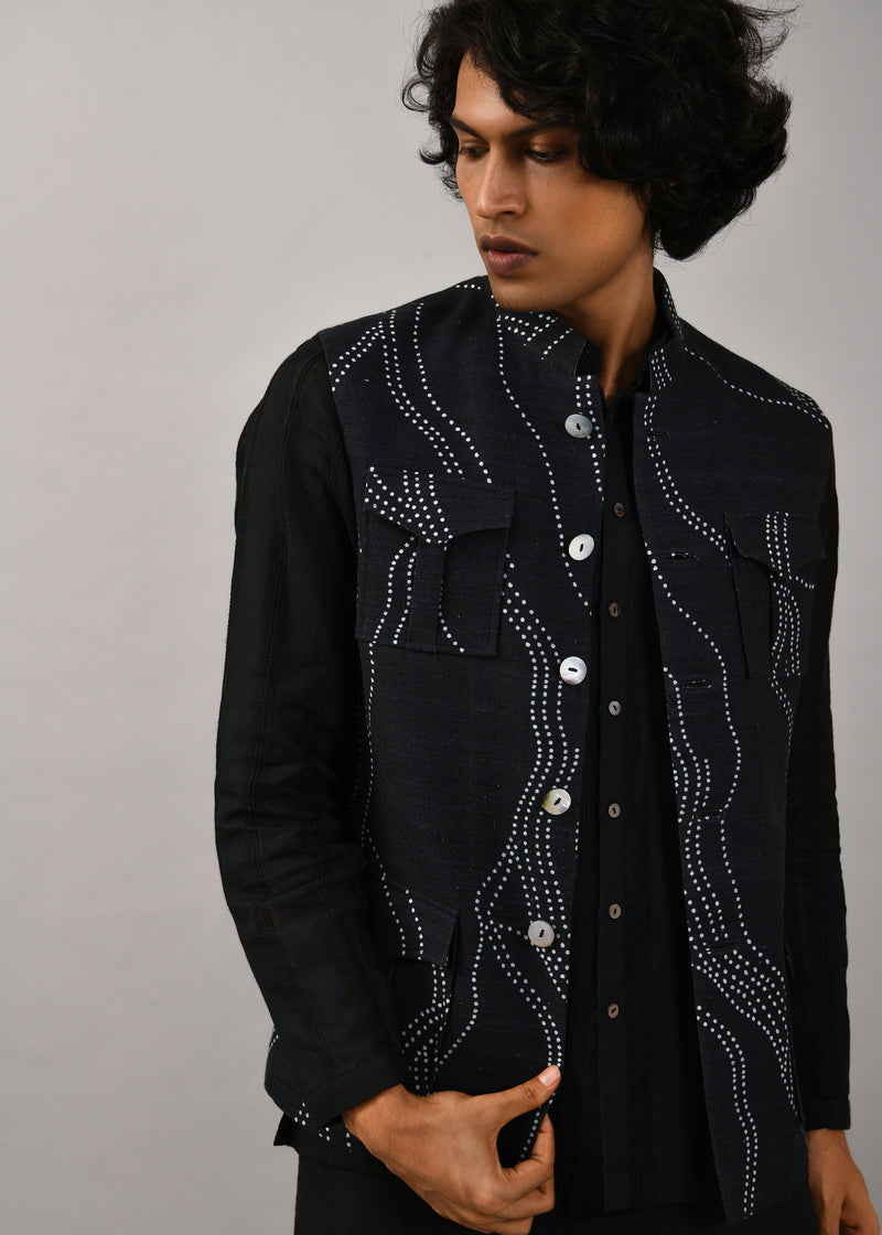 Constellation Safari Printed Bundi
