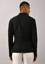 Diamond Drawstring Shacket