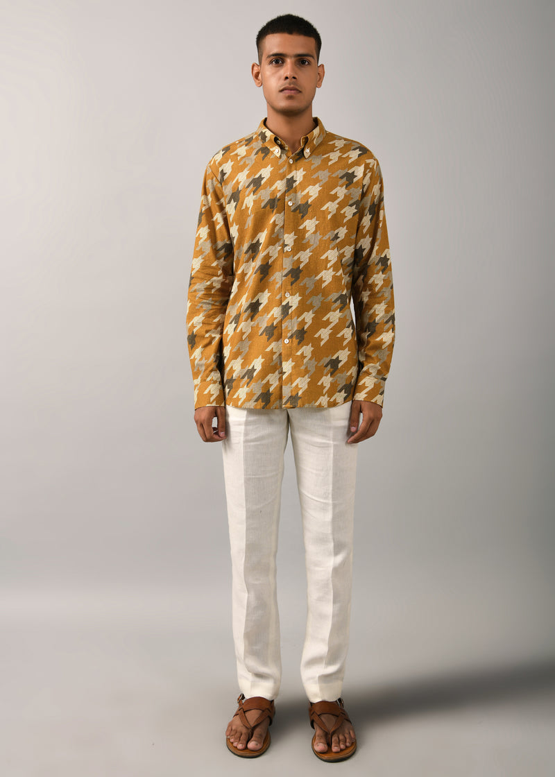 Star Houndstooth Shirt