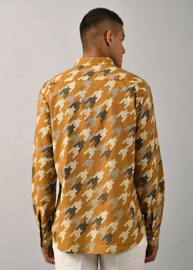 Star Houndstooth Shirt