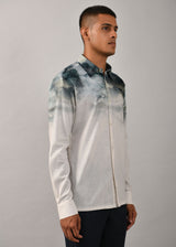Camouflaged Clouds Placement Shirt