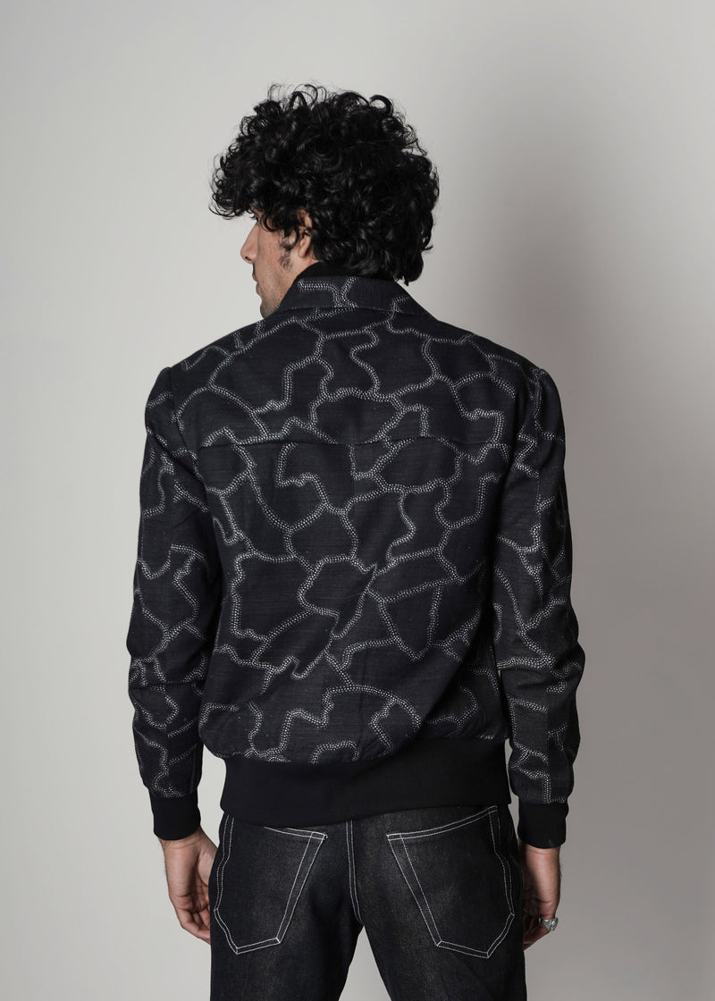 Camo-Coil Bomber Jacket
