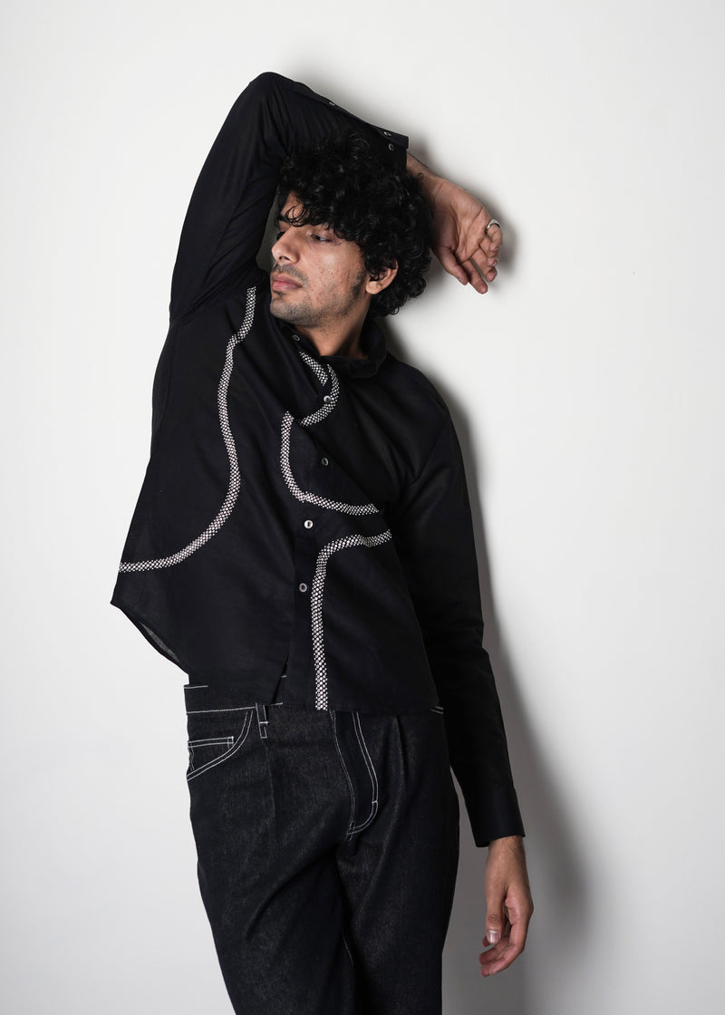 Coil Hand Embroidered Shirt