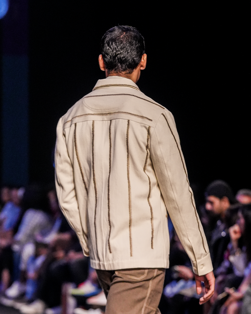 Barbed Line Overshirt