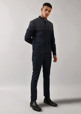 MORSE CODE SHORT JACKET