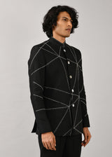 Fence Wire Bandhgala Jacket