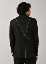 Fence Wire Bandhgala Jacket