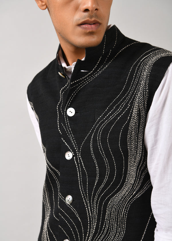 Horizon Embroidered Bundi