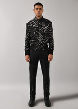 Terrain maize flight bomber jacket