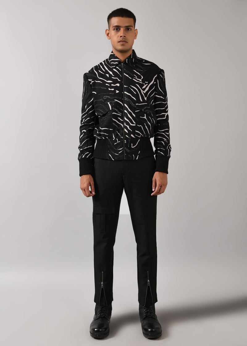 Terrain maize flight bomber jacket