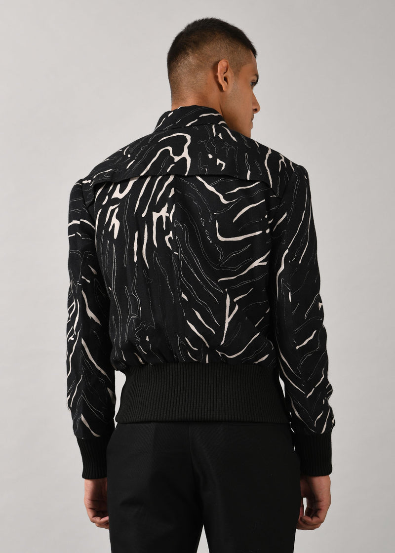 Terrain maize flight bomber jacket