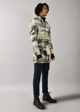 Camouflaged Clouds double breasted Jacket