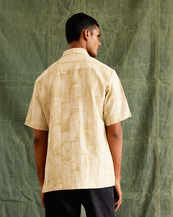 Wood-Block Wall Shirt