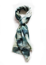 Camouflaged clouds scarf