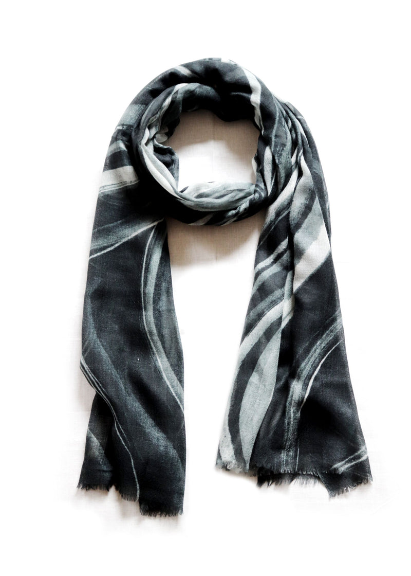 Airborne strokes scarf