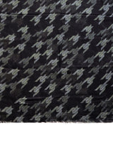 Houndstooth Print Scarf