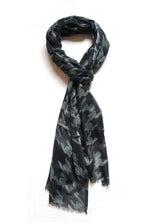 Houndstooth Print Scarf