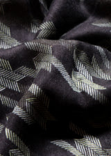 Houndstooth Print Scarf