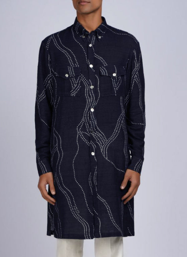 Constellation Short Kurta