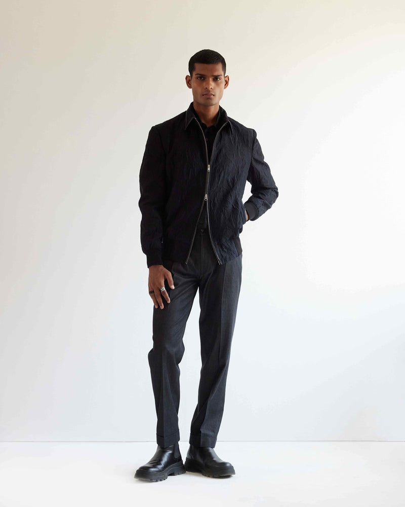 Infinity Quilted Bomber Jacket