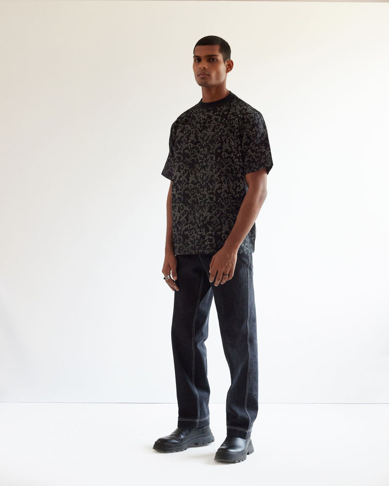 Camo Woven T-shirt